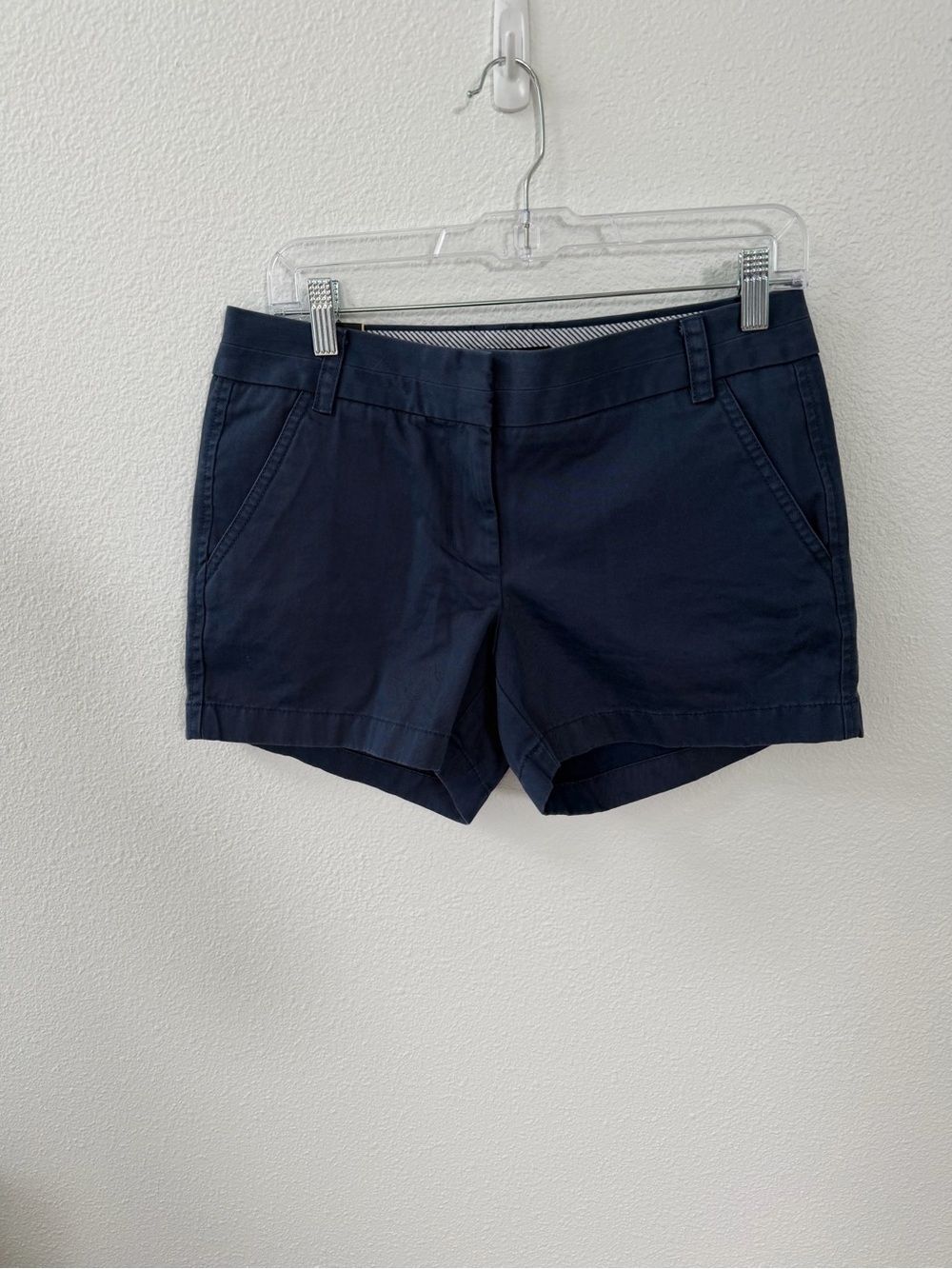 Women's Navy J.Crew Chino Shorts